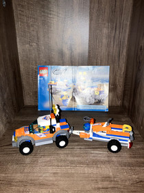LEGO CITY: Coast Guard 4WD & Jet Scooter (7737), Fair condition, 100% Complete