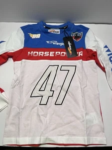 Wrangler Boys Long Sleeve Shirt Size M NWT - Picture 1 of 5