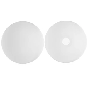 2 Pcs Acrylic Ball Lampshade Lighting Globe Replacement for White - Picture 1 of 12