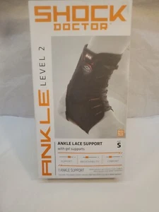 Ultra Gel Lace Ankle Support, Black, Small - Picture 1 of 5