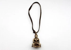 Mini Brass Buddha Locket Pendant - Bild 1 von 3