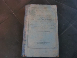 rare reglement sur le service interieur de gendarmerie 1882 (h) - Picture 1 of 9