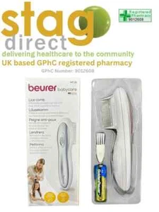 Beurer Lice Comb with Cleaning Brush & Protective Cap HT15 - Picture 1 of 7