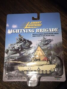 Johnny Lightning Lightning Brigade Military Desert Storm M1A1 Abrams Tank