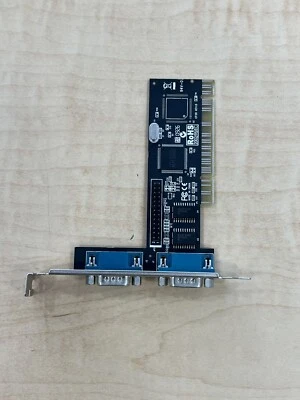 Scheda Pci 2 Porte Rs232 Com Seriale Nuova - Immagine 1 di 4
