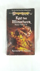 DragonLance Kaz The Minotaur - Heroes, Vol IV Book Novel - Picture 1 of 6