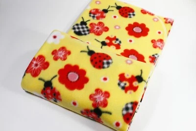 Fleece blanket for kids Ladybugs   40'' x 40'' - Image 1 of 2