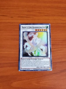 Night's End Administrator - Yugioh Dawn of Majesty - Super Rare - DAMA-EN083 - Picture 1 of 2