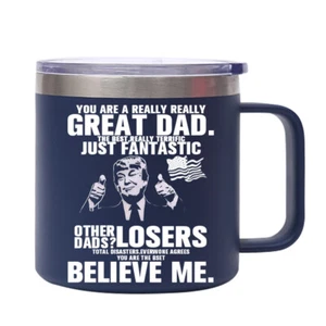304 stainless steel mug custom insulated handle double layer water cup with lid - Picture 1 of 1