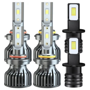Kit combinado de 6 faros antiniebla LED blancos F8 para Toyota Corolla 2001-2004 - Imagen 1 de 12