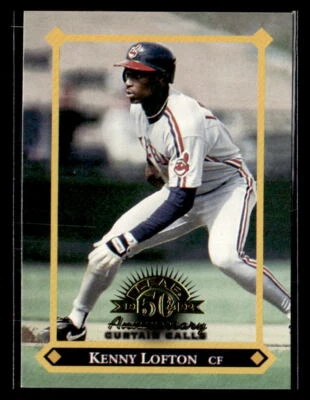 1998 Leaf #150 Kenny Lofton - Image 1 of 2