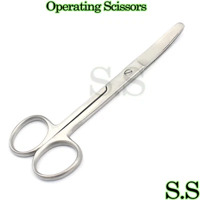 Operating Dissecting Scissors 6" Curved Blunt Blunt - Image 1 of 3