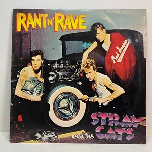 The Stray Cats Rant N' Rave LP Vinyl Record Album 1983 SO 17102 EMI America - Picture 1 of 10