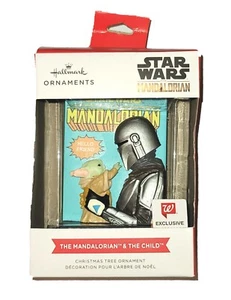 ADORNO SELLO GROGU MANDALORIANO Y EL NIÑO STAR WARS ~ NUEVO - Imagen 1 de 1