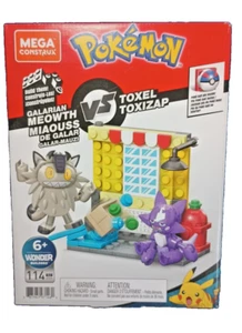 Juego de figuras construibles Meowth MEGA Construx Pokémon 114 piezas Nueva Era 6+ - Imagen 1 de 9