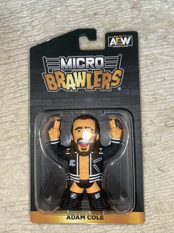 Adam Cole Micro Brawlers Pro Wrestling Crate Exclusive Figure AEW Cover