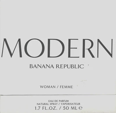 BANANA REPUBLIC MODERN EAU DE PARFUM SPRAY FOR WOMEN 1.7 Oz / 50 ml DISCONTINUED - Image 1 of 4
