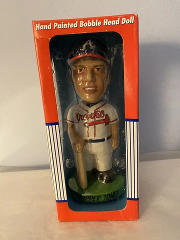 Atlanta Braves Chipper Jones Hand Painted Bobble Dobble VINTAGE Cover