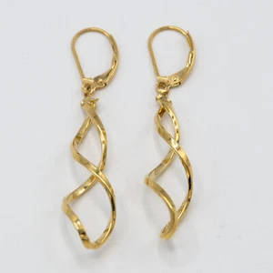 Orecchini in oro giallo 18 kt pendenti A.970 - Foto 1 di 8