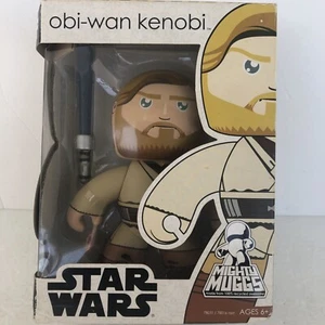 Star Wars Mighty Muggs - Obi-Wan Kenobi 6" Vinyl Figure Clone Wars NIB - Picture 1 of 12