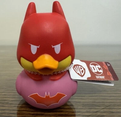 DC - Batman - Namorados - Pato de Borracha - Aproximadamente 3" de Altura - Warner Brothers - Imagem 1 de 4