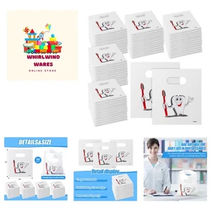 800 Pcs Tooth Patient Care Dental Bags Bulk 9 x 8 Inches Dental Giveaway Bags... - Picture 1 of 8
