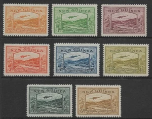 New Guinea 1939 Airmail Mint Stamp Group To 6d As Scans (2 Scans) - Picture 1 of 2