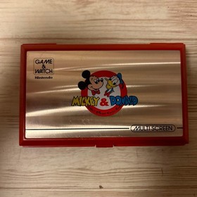 GAME&WATCH MICKEY&DONALD