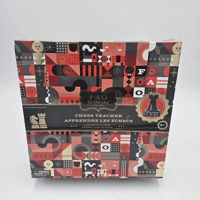 FAO Schwarz Chess Teacher Set | Bilingual English/French Board Game | NEW SEALED - Image 1 of 4
