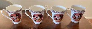 Juego de 4 tazas Lenox Disney America de “Soda Shop Sweethearts” - Imagen 1 de 5