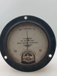 Rare 3 3/4" Jewell Pattern 54 P-11862 Zero Reset Vintage Panel Meter M31 - Picture 1 of 4