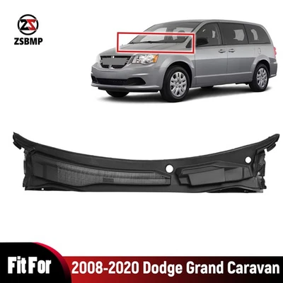 For 2008-2020 Dodge Grand Caravan Windshield Wiper Cowl Grille Panel 5113548AC Foto 1 de 4