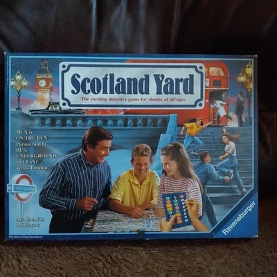 🎲 Scotland Yard Board Game 8+ Ravensburger Game Complete Hunt For Mr X - Image 1 of 4