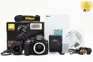 【Mint w/ Box 】 Nikon D5300 DSLR 24.2MP w/ AF-S Nikkor 18-55mm Lens From JAPAN - Picture 1 of 13