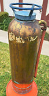 Vintage Underwriters Copper & Brass  Fire ( empty) extinguisher