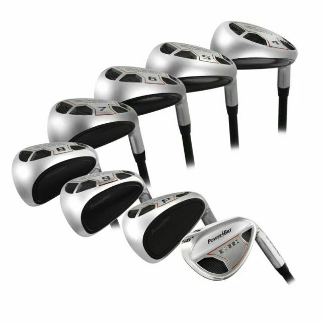 PowerBilt EX-550 4-PW+SW Graphite Seniors Right Handed Golf Club Iron Set