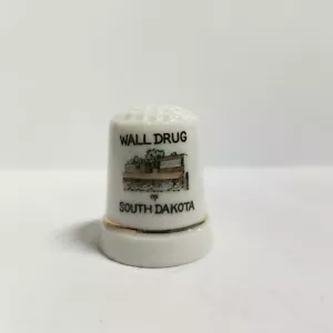 Porzellan Wand Droge von South Dakota Fingerhut - Bild 1 von 5