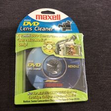 190714 Maxell Mini DVD Lens Cleaner for Camcorders W Bare Disc Media 025215192081