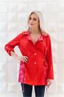 Coats Woman Desigual Ref 19SWEWXI Red Color New