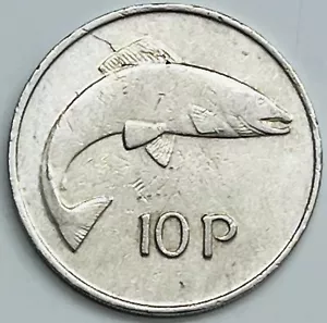 1978 Ireland 10 Pence KM# 23 Circulated Condition - Picture 1 of 3
