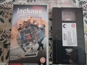 Jackass the Movie Special Edition VHS Video NEW & SEALED FREE POSTAGE 26 - Picture 1 of 6