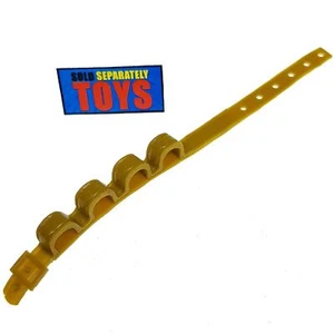 Vtg TMNT Ace Duck BELT Teenage Mutant Ninja Turtles olive green weapon accessory - Picture 1 of 7