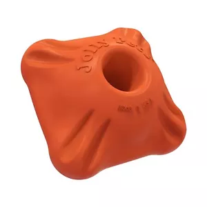 Jolly Pet Jolly Flex N Chew Squarble 3" cane grande cane cane giocattolo rimbalzo in gomma - Foto 1 di 1