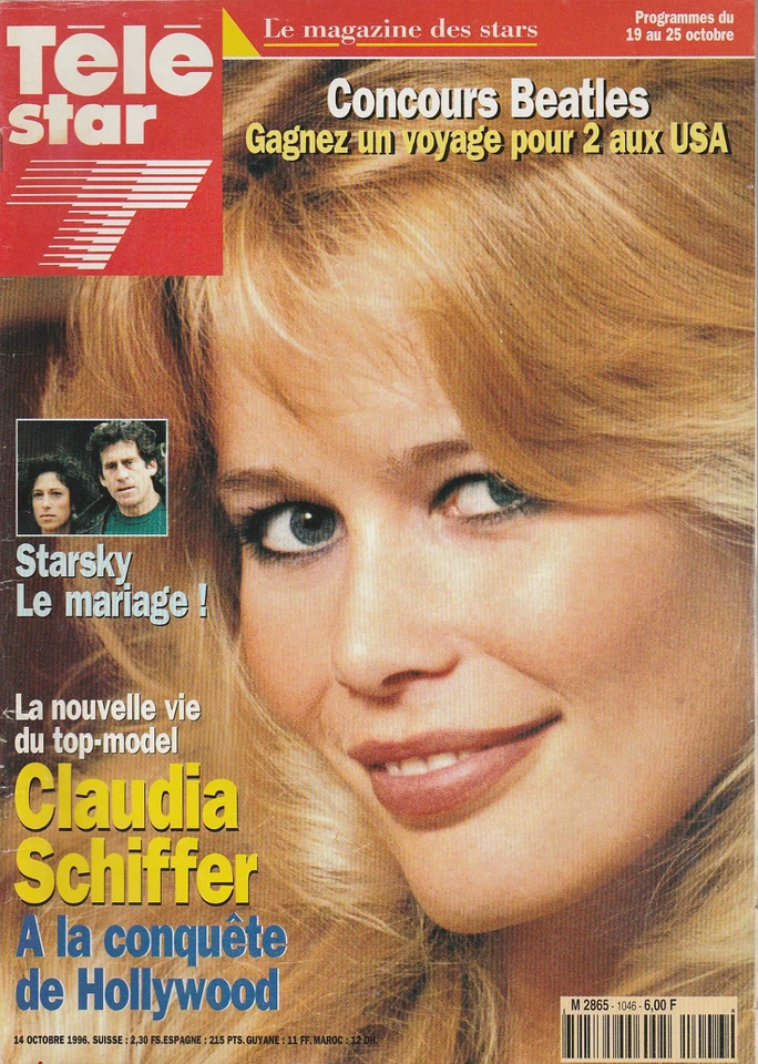 Tv Star No.1046 - 14 10 1996 - Claudia Schiffer - Stephanie De M P. M.Glaser - Image 1 of 1