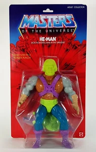 HE-MAN MOTU GIANTS Test Shot Colourway B - RARE MATTEL GIANT 12" - Sealed - New - Picture 1 of 24
