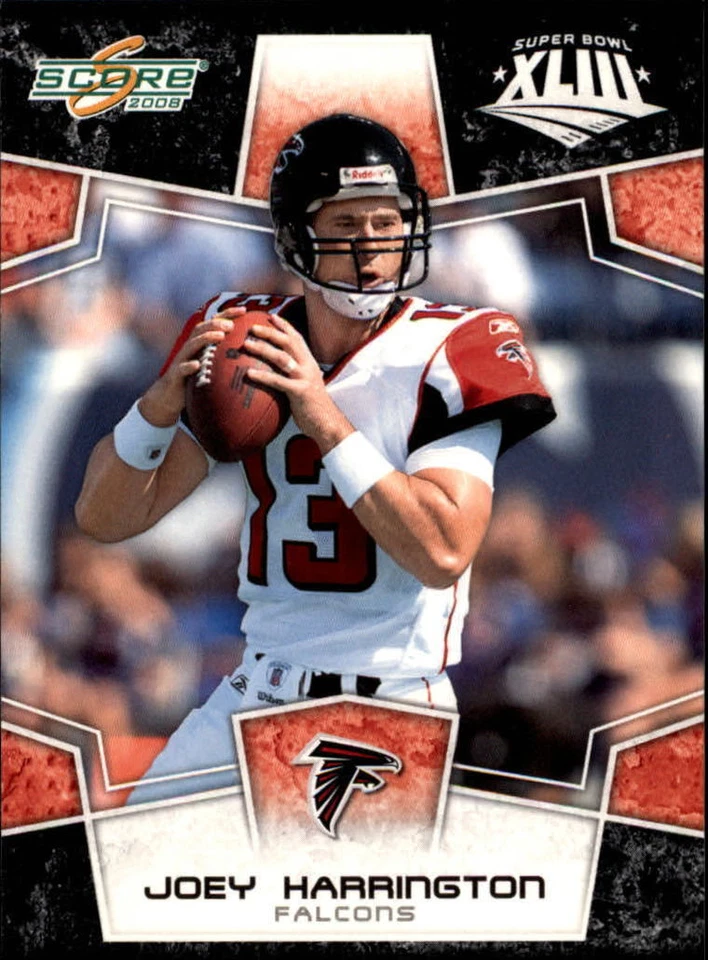 2008 Score Super Bowl XLIII Black Parallel Singles #1-154 (Pick Your Cards) - Image 1 of 1
