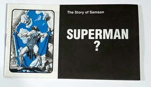 Neu OOP Superman? Chick Publications Tract - Jack Chick *** 1990 *** - Bild 1 von 3