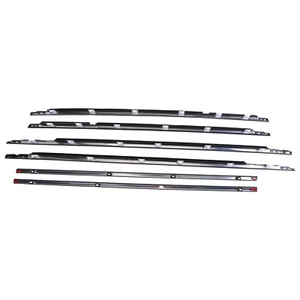 6 PCS Door Belt Molding For 91-98 TOYOTA Land Cruiser 80 FJ80 FZJ80 LX450 NEW - Picture 1 of 12