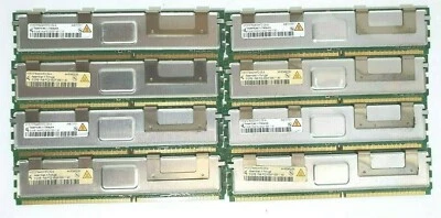4Gb 8x512Mb Qimonda memorie ecc per Server memoria HYS72T64400HFD-3S-A PC2-5300 - Immagine 1 di 4