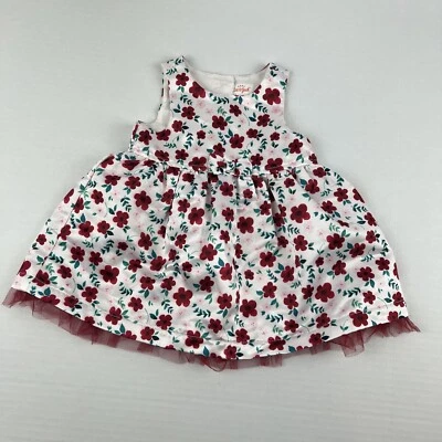 Bebé Niña 12 Meses Gato y Jack Elegante Vestido de Fiesta Vacaciones Festivo Floral Foto 1 de 4